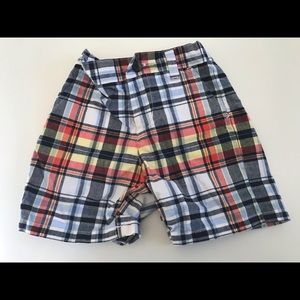 Janie & Jack plaid shorts